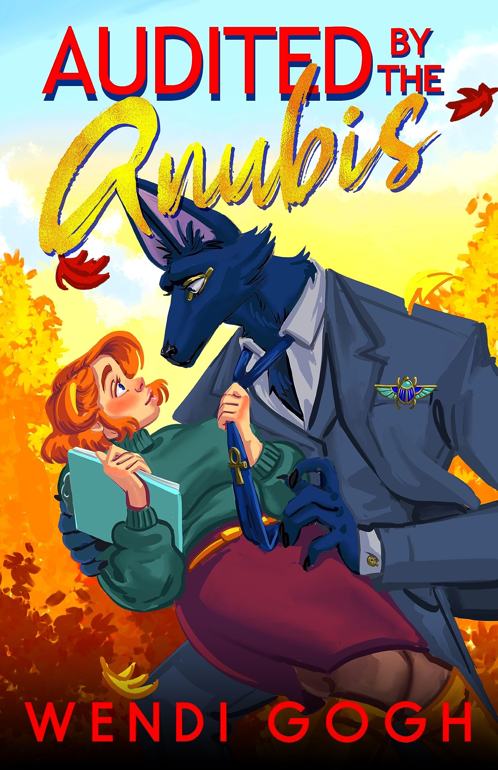 Audited By The Anubis: A Monster Romance (Monstrous Meet Cutes) Cover